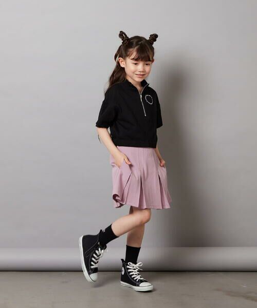 a.v.v / アー・ヴェ・ヴェ カットソー | [100-130]ハーフジッププルオーバーTシャツ | 詳細9