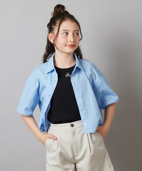 a.v.v / アー・ヴェ・ヴェ カットソー | 【ジュニア】[140-150]ロゴ刺繍タンクトップ | 詳細14