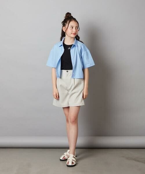 a.v.v / アー・ヴェ・ヴェ カットソー | 【ジュニア】[140-150]ロゴ刺繍タンクトップ | 詳細18