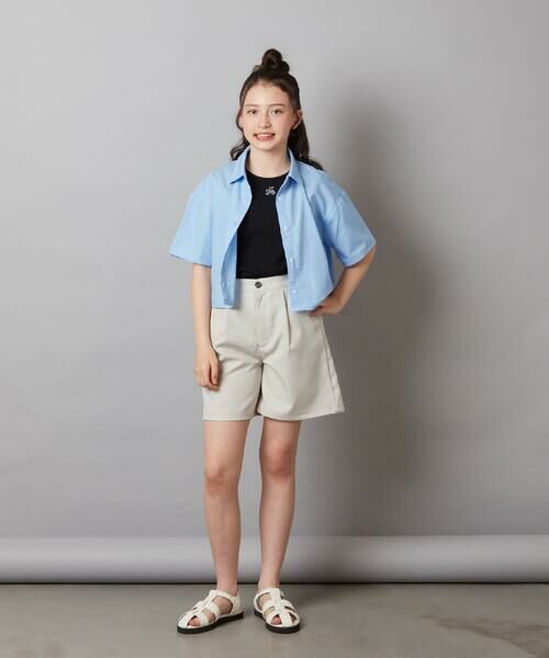 a.v.v / アー・ヴェ・ヴェ カットソー | 【ジュニア】[140-150]ロゴ刺繍タンクトップ | 詳細19