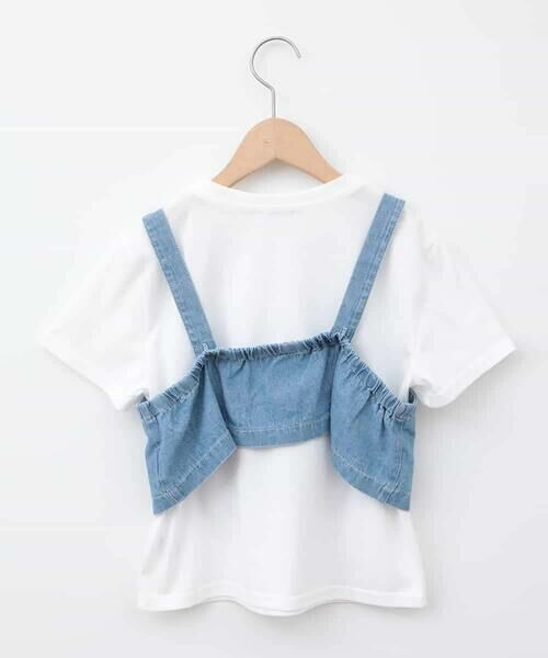 a.v.v / アー・ヴェ・ヴェ カットソー | 【接触冷感/ジメジメ対策/セットアップも出来る】[120-160]デニムビスチェセット | 詳細29