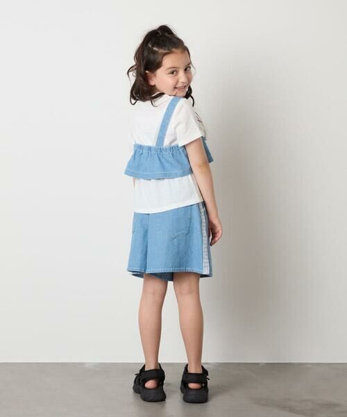 a.v.v / アー・ヴェ・ヴェ カットソー | 【接触冷感/ジメジメ対策/セットアップも出来る】[120-160]デニムビスチェセット | 詳細7