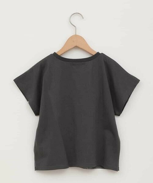 a.v.v / アー・ヴェ・ヴェ カットソー | 【接触冷感/ジメジメ対策】[100-160]リボンテープチュールドッキングTシャツ | 詳細19