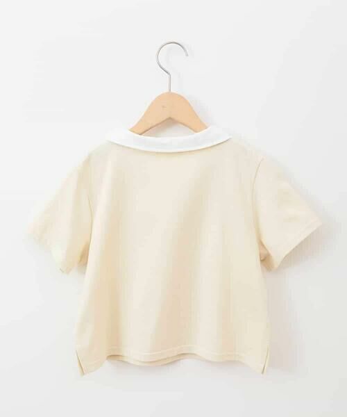 a.v.v / アー・ヴェ・ヴェ カットソー | 【接触冷感/ジメジメ対策】[130-160]えり付き切替ロゴTシャツ | 詳細22