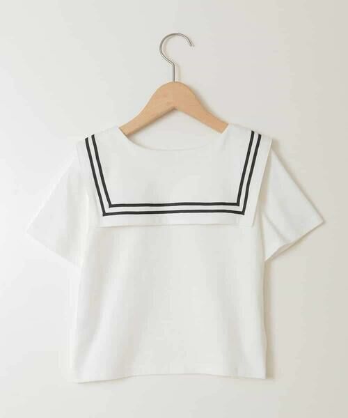 a.v.v / アー・ヴェ・ヴェ カットソー | [120-160]【接触冷感/ジメジメ対策】セーラーカラーＴ | 詳細22