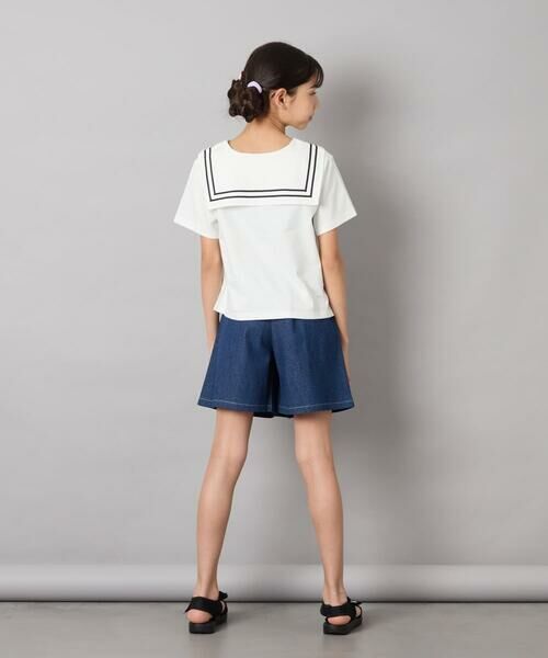 a.v.v / アー・ヴェ・ヴェ カットソー | [120-160]【接触冷感/ジメジメ対策】セーラーカラーＴ | 詳細8