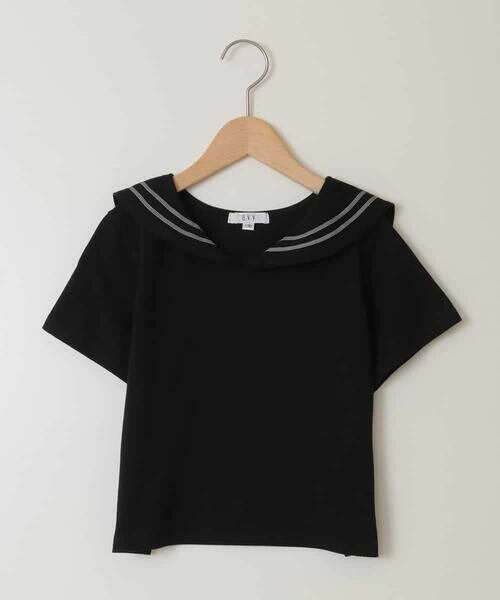 a.v.v / アー・ヴェ・ヴェ カットソー | [120-160]【接触冷感/ジメジメ対策】セーラーカラーＴ | 詳細27