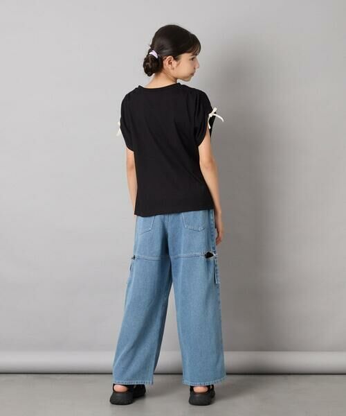 a.v.v / アー・ヴェ・ヴェ カットソー | [120-160]【接触冷感/ジメジメ対策】肩ドロストＴ | 詳細1