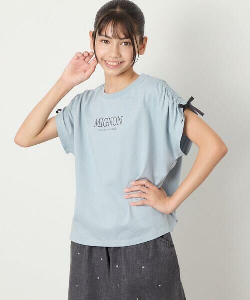 a.v.v / アー・ヴェ・ヴェ カットソー | [120-160]【接触冷感/ジメジメ対策】肩ドロストＴ | 詳細11