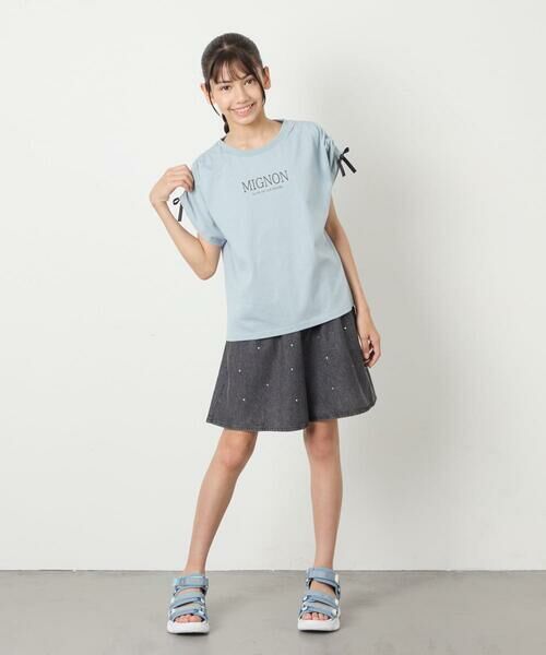 a.v.v / アー・ヴェ・ヴェ カットソー | [120-160]【接触冷感/ジメジメ対策】肩ドロストＴ | 詳細12