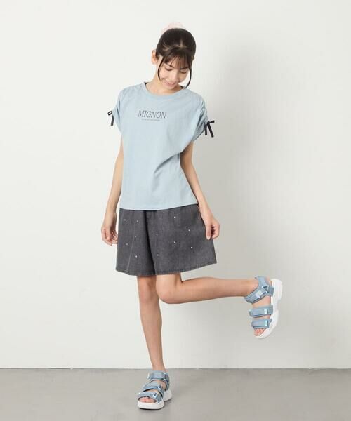 a.v.v / アー・ヴェ・ヴェ カットソー | [120-160]【接触冷感/ジメジメ対策】肩ドロストＴ | 詳細13