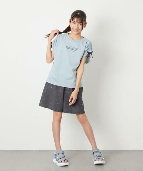 a.v.v / アー・ヴェ・ヴェ カットソー | [120-160]【接触冷感/ジメジメ対策】肩ドロストＴ | 詳細14