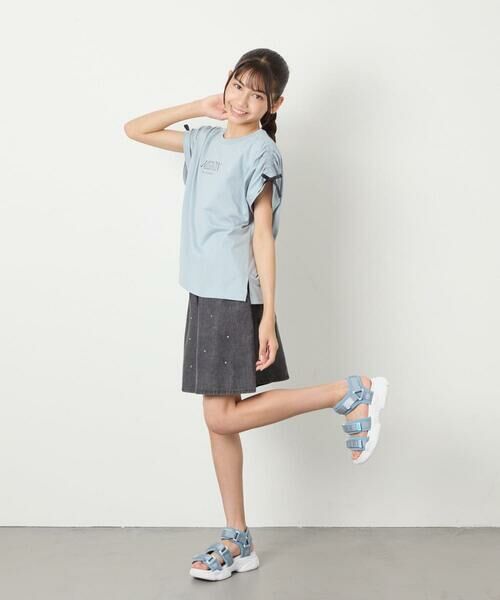 a.v.v / アー・ヴェ・ヴェ カットソー | [120-160]【接触冷感/ジメジメ対策】肩ドロストＴ | 詳細17