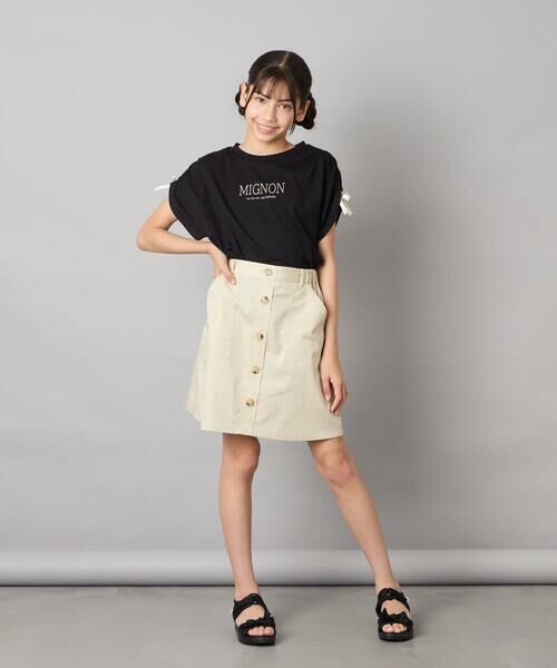 a.v.v / アー・ヴェ・ヴェ カットソー | [120-160]【接触冷感/ジメジメ対策】肩ドロストＴ | 詳細2