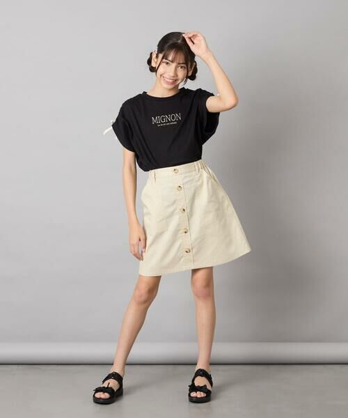 a.v.v / アー・ヴェ・ヴェ カットソー | [120-160]【接触冷感/ジメジメ対策】肩ドロストＴ | 詳細4