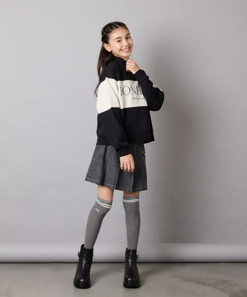 a.v.v / アー・ヴェ・ヴェ カットソー | [130-160]切り替えハーフジップスウェット | 詳細22