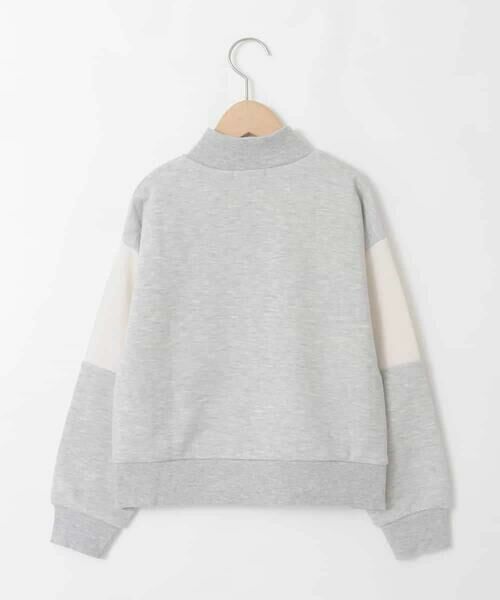 a.v.v / アー・ヴェ・ヴェ カットソー | [130-160]切り替えハーフジップスウェット | 詳細4