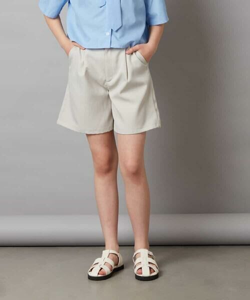 a.v.v / アー・ヴェ・ヴェ その他パンツ | [140-150]ワンタックショートパンツ | 詳細2