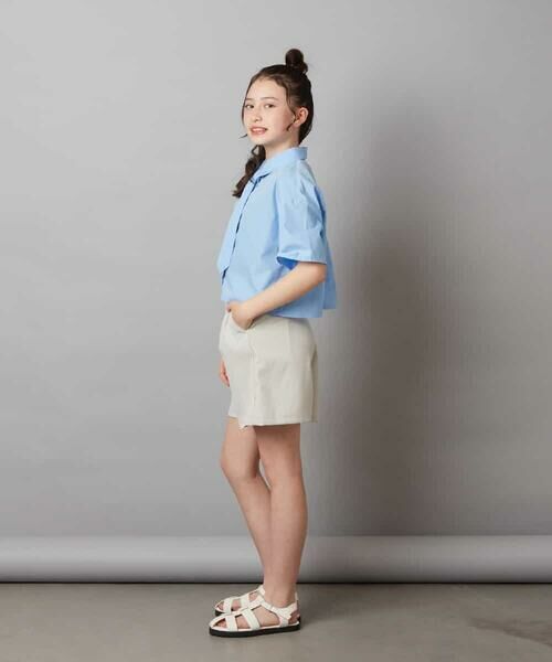 a.v.v / アー・ヴェ・ヴェ その他パンツ | [140-150]ワンタックショートパンツ | 詳細8