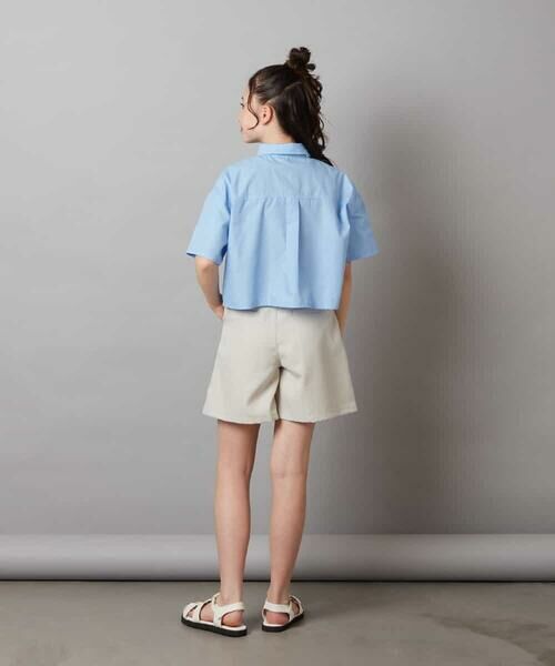 a.v.v / アー・ヴェ・ヴェ その他パンツ | [140-150]ワンタックショートパンツ | 詳細9