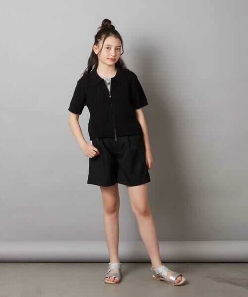 a.v.v / アー・ヴェ・ヴェ その他パンツ | [160]ワンタックショートパンツ | 詳細17