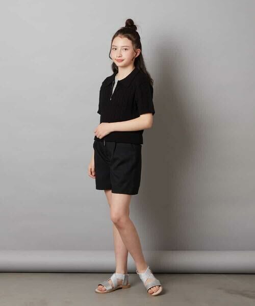 a.v.v / アー・ヴェ・ヴェ その他パンツ | [160]ワンタックショートパンツ | 詳細18