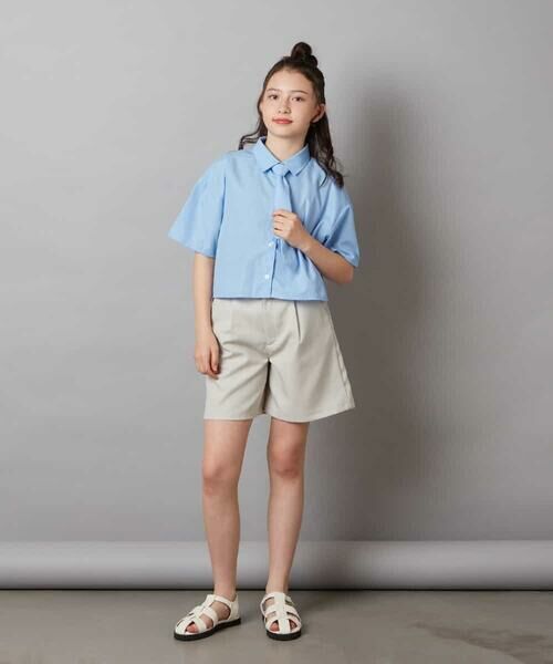 a.v.v / アー・ヴェ・ヴェ その他パンツ | [160]ワンタックショートパンツ | 詳細6