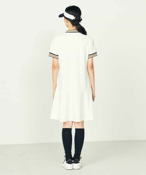 a.v.v / アー・ヴェ・ヴェ ロング・マキシ丈ワンピース | レディースゴルフウエア/ハーフZIPモックネックワンピース | 詳細10