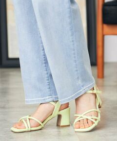 a.v.v / アー・ヴェ・ヴェ サンダル | スクエアトゥストラップサンダル