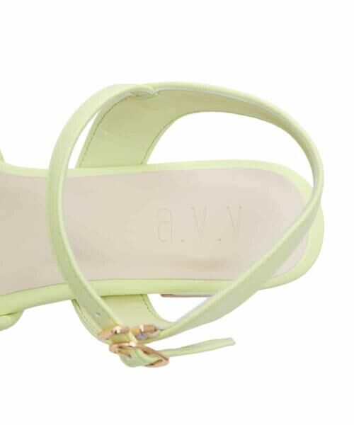 a.v.v / アー・ヴェ・ヴェ サンダル | スクエアトゥストラップサンダル | 詳細6