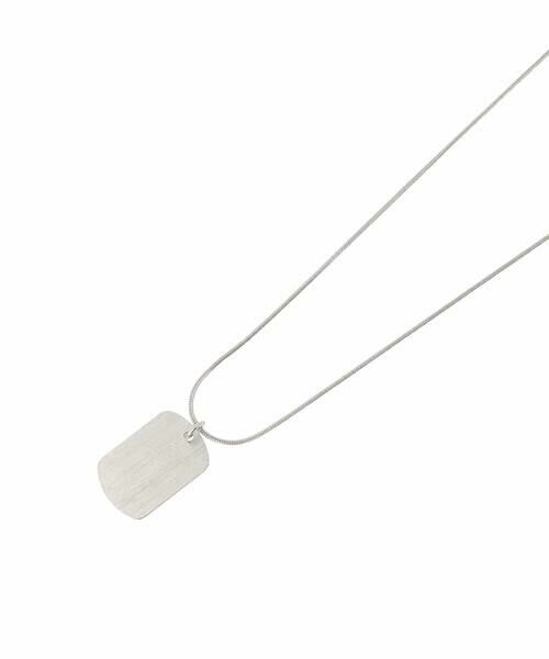 a.v.v / アー・ヴェ・ヴェ ネックレス・ペンダント・チョーカー | 【ユニセックス】DOG TAG ネックレス | 詳細1