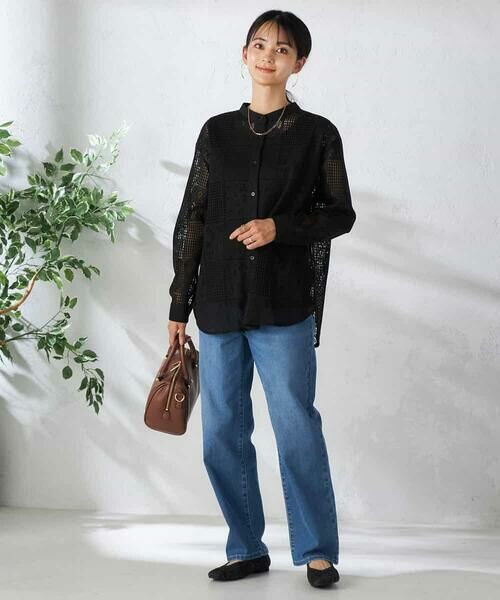 a.v.v / アー・ヴェ・ヴェ シャツ・ブラウス | スクエアレースシャツ | 詳細15