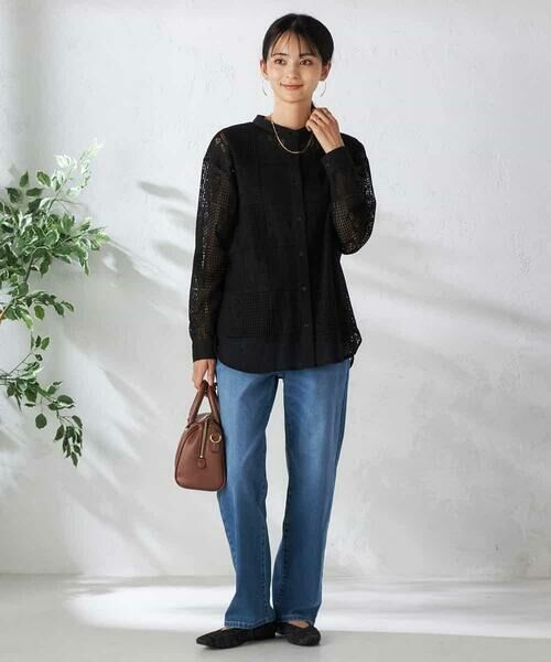 a.v.v / アー・ヴェ・ヴェ シャツ・ブラウス | スクエアレースシャツ | 詳細16