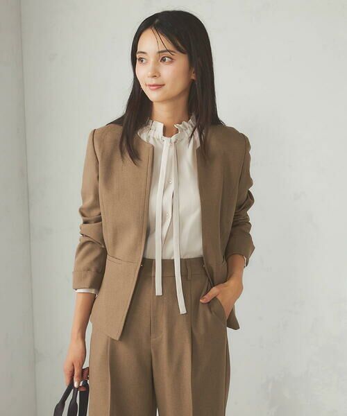 a.v.v / アー・ヴェ・ヴェ シャツ・ブラウス | フリルネックボウタイブラウス | 詳細26