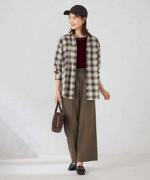 a.v.v / アー・ヴェ・ヴェ シャツ・ブラウス | オンブレーチェックシャツ | 詳細13