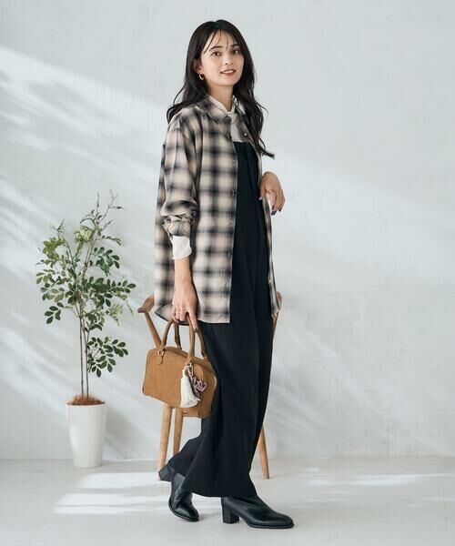 a.v.v / アー・ヴェ・ヴェ シャツ・ブラウス | オンブレーチェックシャツ | 詳細2
