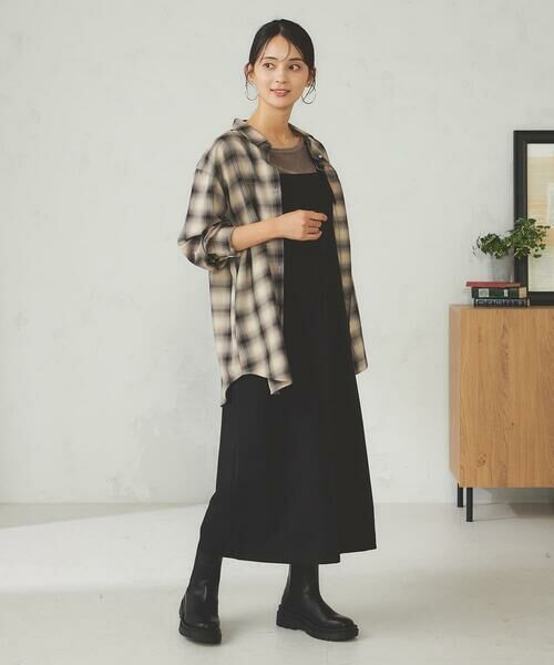 a.v.v / アー・ヴェ・ヴェ シャツ・ブラウス | オンブレーチェックシャツ | 詳細21