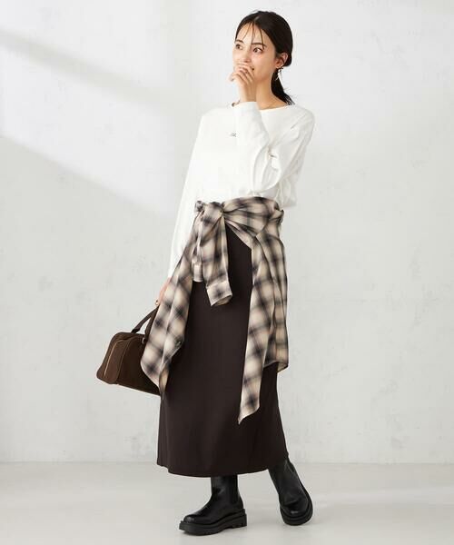 a.v.v / アー・ヴェ・ヴェ シャツ・ブラウス | オンブレーチェックシャツ | 詳細30
