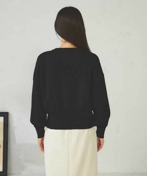 a.v.v / アー・ヴェ・ヴェ カーディガン・ボレロ | 【さらさらタッチ】ミニブークレWジップカーディガン | 詳細1