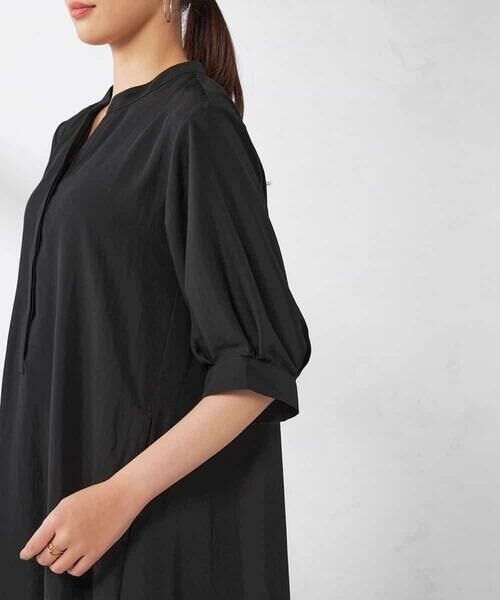 a.v.v / アー・ヴェ・ヴェ ロング・マキシ丈ワンピース | 【接触冷感/洗える】カフタンワンピース | 詳細17