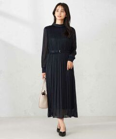 a.v.v / アー・ヴェ・ヴェ ロング・マキシ丈ワンピース | ランダムプリーツワンピース