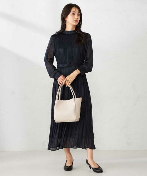 a.v.v / アー・ヴェ・ヴェ ロング・マキシ丈ワンピース | ランダムプリーツワンピース | 詳細14