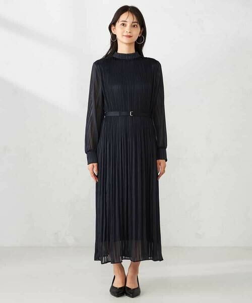 a.v.v / アー・ヴェ・ヴェ ロング・マキシ丈ワンピース | ランダムプリーツワンピース | 詳細15