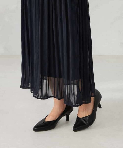 a.v.v / アー・ヴェ・ヴェ ロング・マキシ丈ワンピース | ランダムプリーツワンピース | 詳細4