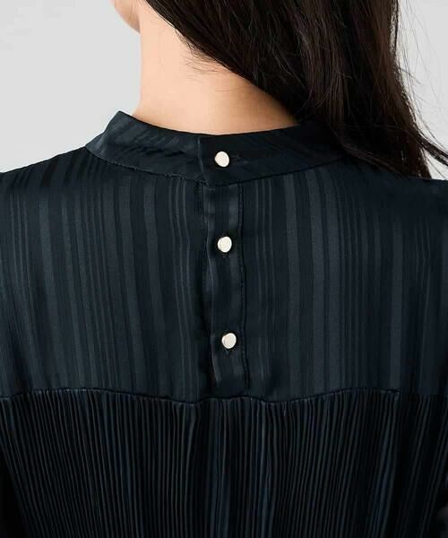 a.v.v / アー・ヴェ・ヴェ ロング・マキシ丈ワンピース | 【洗える】ランダムプリーツサテンワンピース【WEB限定】 | 詳細13