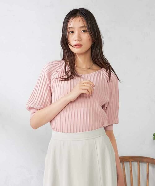 a.v.v / アー・ヴェ・ヴェ ニット・セーター | プリーツライクニット | 詳細1