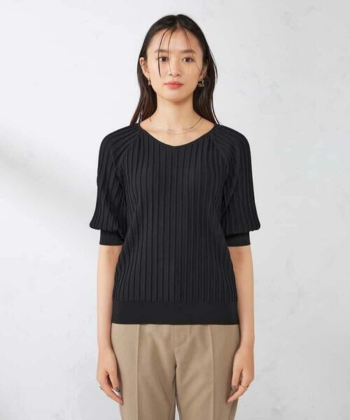 a.v.v / アー・ヴェ・ヴェ ニット・セーター | プリーツライクニット | 詳細21
