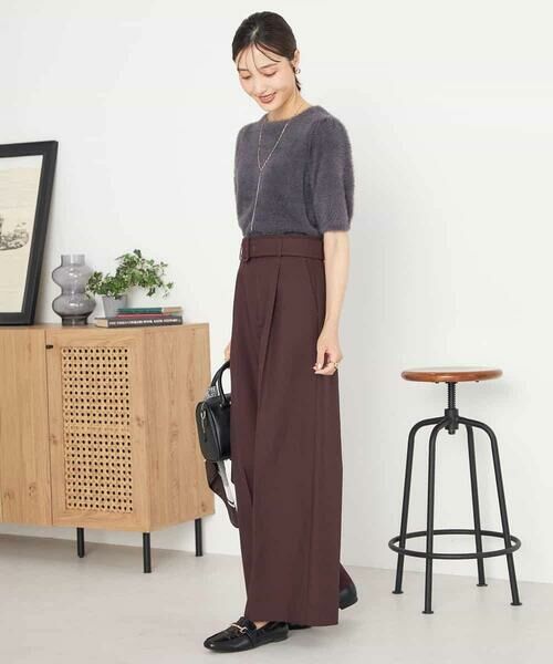 a.v.v / アー・ヴェ・ヴェ ニット・セーター | フェザーヤーンハーフスリーブニット | 詳細14