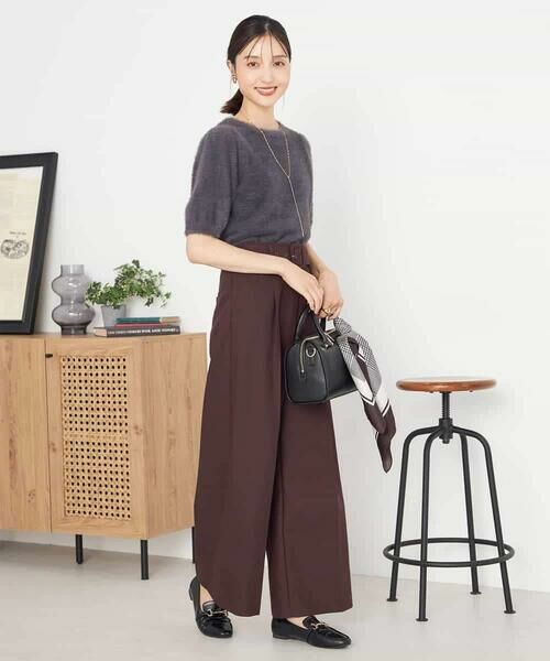 a.v.v / アー・ヴェ・ヴェ ニット・セーター | フェザーヤーンハーフスリーブニット | 詳細15