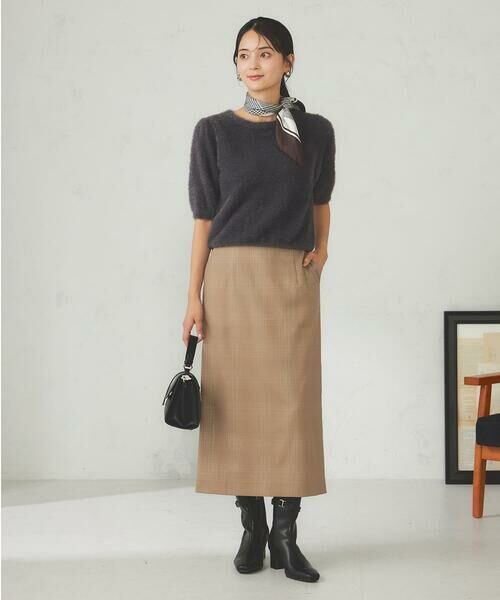 a.v.v / アー・ヴェ・ヴェ ニット・セーター | フェザーヤーンハーフスリーブニット | 詳細21